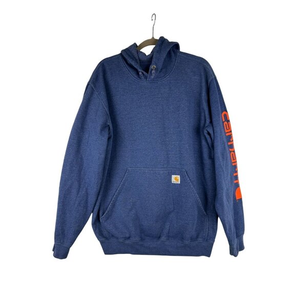 Carhartt Other - Carhartt Men's Large Hoodie Original Fit Sweatshirt Pullover Blue